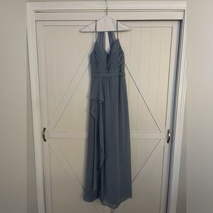 Azazie Blue Dress - Size A2